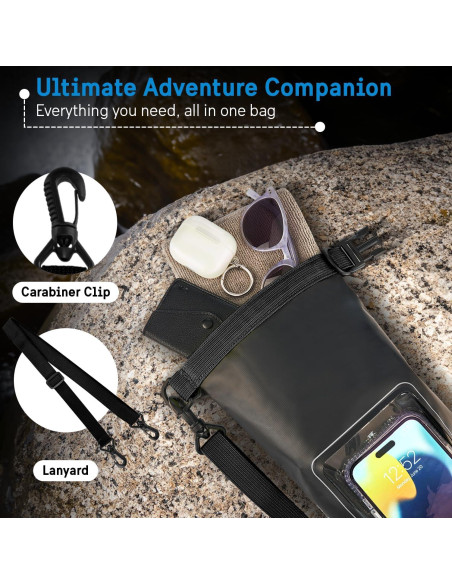 Bolsa Seco Impermeable Pelican Marine 2L con Funda para Teléfono