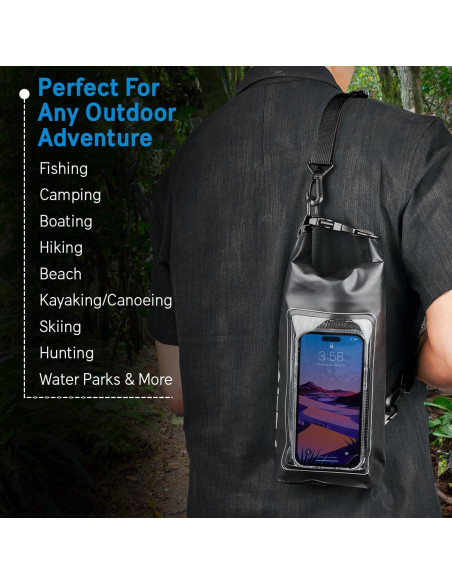 Bolsa Seco Impermeable Pelican Marine 2L con Funda para Teléfono