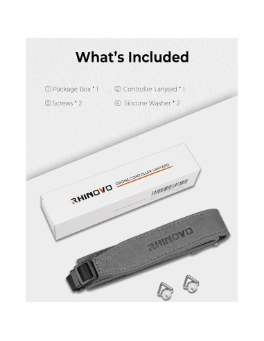 Correa Lanyard Ajustable Rhinovo para Controladores DJI RC Pro 2