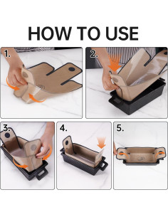 Forros de Silicona Reutilizables NiHome 4-Pack para Pan 49x25 cm 2