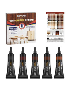 Kit de Reparación de Muebles de Madera Boncart - 5 Colores