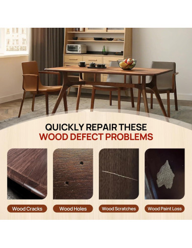 Kit de Reparación de Muebles de Madera Boncart - 5 Colores