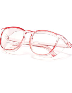 Gafas de seguridad Alsenor Rosa Anti Niebla UV y Luz Azul 2