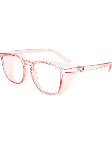 Gafas de seguridad Alsenor Rosa Anti Niebla UV y Luz Azul