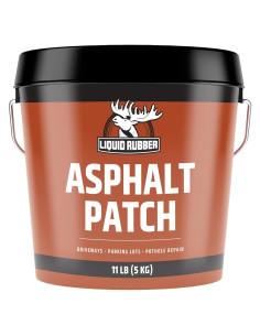 Parche de Asfalto Caucho Líquido 5 kg Reparación Baches