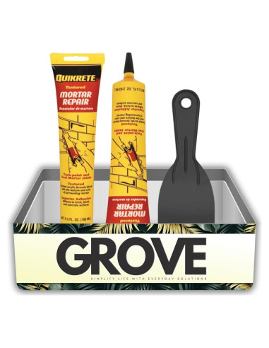 Set de Reparación Quikrete 5.5 oz con Espátula - Mortero Acrílico