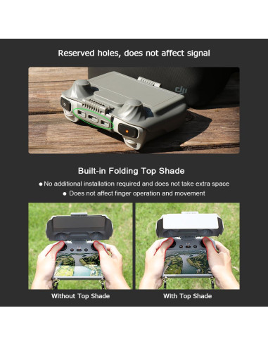 Kit Capota Solar Arzroic para Controlador DJI Mini 3/3 Pro
