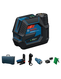 Láser de Línea Cruzada Bosch GCL165-82CGL 12V Verde IP65