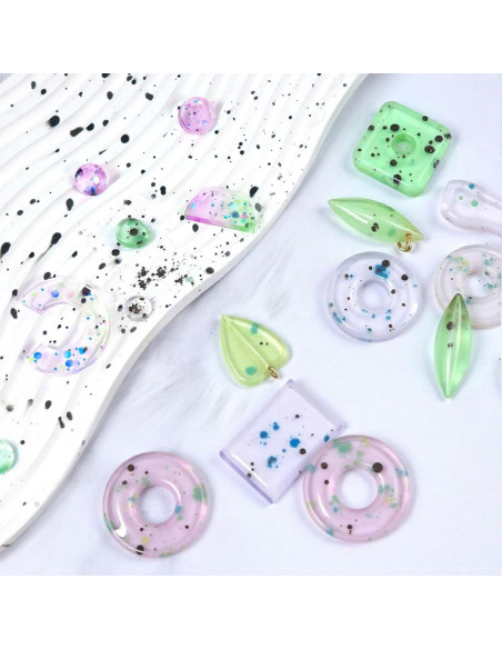 Conjunto de 4 Moldes de Silicona para Joyería SynHHergyx