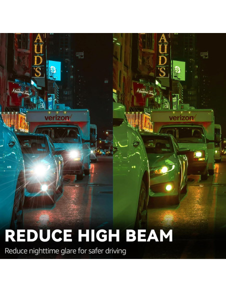 Gafas Anti-reflejo SIPHEW para Conducir de Noche Mujeres Amarillas