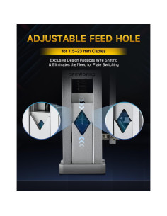 Desforradora Manual de Cables CREWORKS 1.5-23 mm Portátil 2