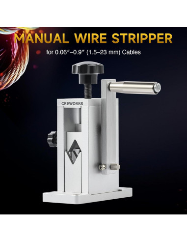 Desforradora Manual de Cables CREWORKS 1.5-23 mm Portátil