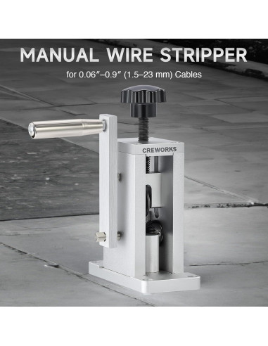 Desforradora Manual de Cables CREWORKS 1.5-23 mm Portátil