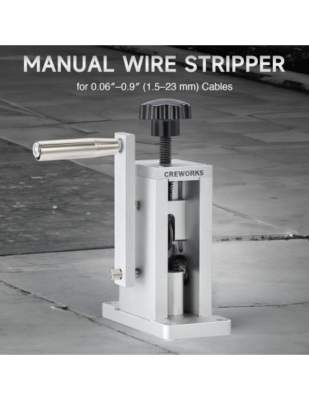 Desforradora Manual de Cables CREWORKS 1.5-23 mm Portátil