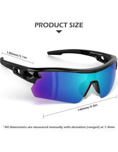 Gafas de Seguridad OXG 3 Paquete ANSI Z87.1 Multicolor 2