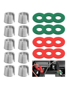 Kit de 10 Espaciadores para Terminales de Batería AQEENURA