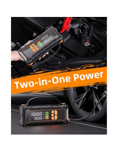 Arrancador de Batería Portátil Okrinec HY10 4000A con Compresor 160PSI 2