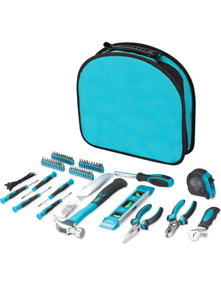 Kit de Herramientas Multiusos Hantinstom 164 Piezas Estuche Redondo