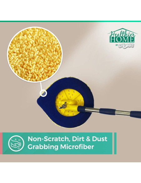 Paquete de 3 Mopas de Microfibra CHOMP! Reutilizables 30g