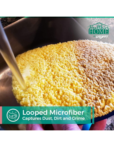 Paquete de 3 Mopas de Microfibra CHOMP! Reutilizables 30g