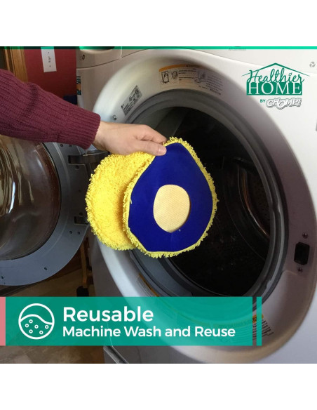 Paquete de 3 Mopas de Microfibra CHOMP! Reutilizables 30g