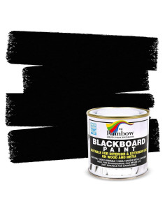 Pintura de Pizarra Negra Rainbow Chalk 250ml Acabado Mate