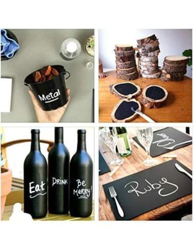 Pintura de Pizarra Negra Rainbow Chalk 250ml Acabado Mate