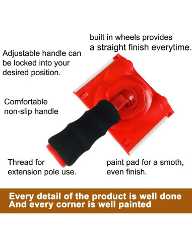 Recortador de Bordes de Pintura Bancoo RSL43 con Almohadillas