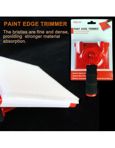 Recortador de Bordes de Pintura Bancoo RSL43 con Almohadillas