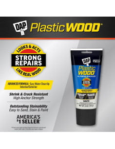 Masilla Multiusos DAP Madera Plástica Blanca 170 g 2