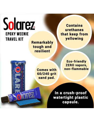 Kit de Viaje Epoxy Solarez 14.18 ml para Reparaciones