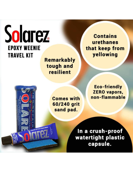 Kit de Viaje Epoxy Solarez 14.18 ml para Reparaciones