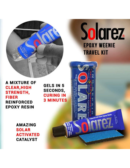 Kit de Viaje Epoxy Solarez 14.18 ml para Reparaciones