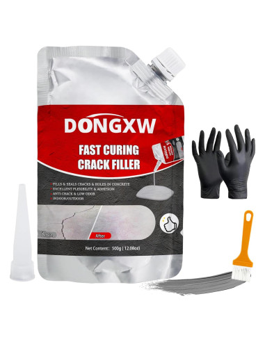 Relleno de Grietas de Concreto Dongxw 0.5 kg Impermeable