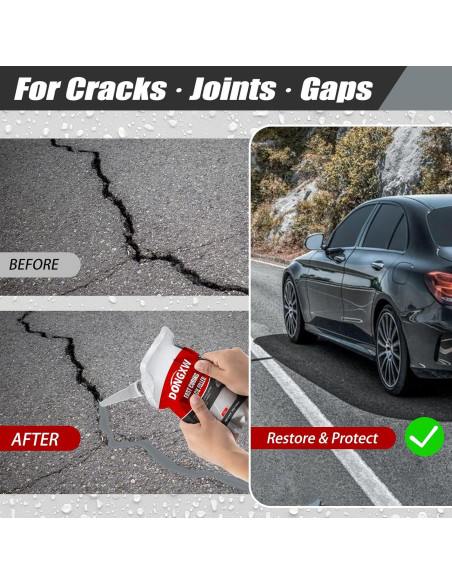 Relleno de Grietas de Concreto Dongxw 0.5 kg Impermeable