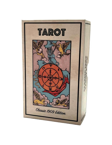 Baraja de Tarot Clásica 1909 Vieux Monde - Acabado de Lino
