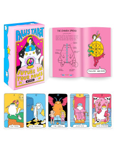 Cartas de Tarot de Gato Wyspell - Mazo de 78 cartas con guía