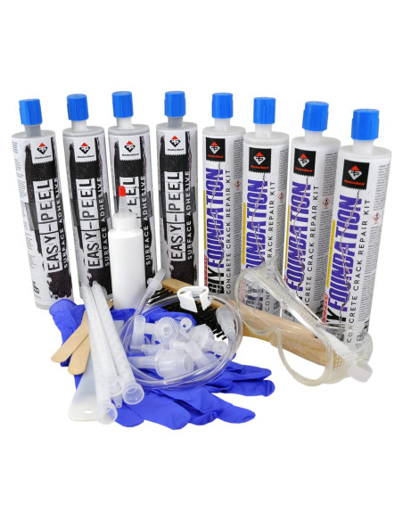 Kit de Reparación de Grietas en Concreto RadonSeal 6.1m