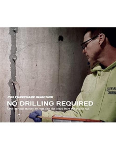 Kit de Reparación de Grietas en Concreto RadonSeal 6.1m 2