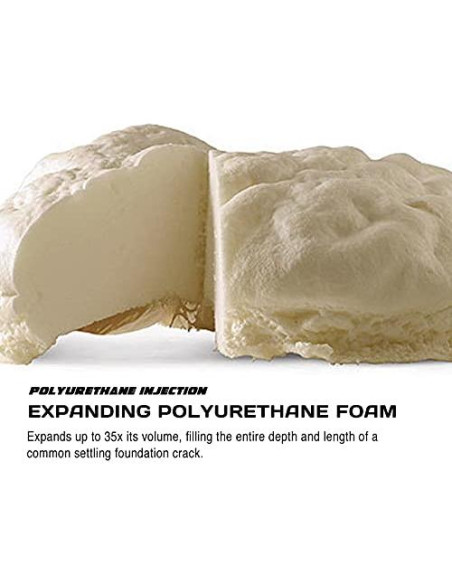 Kit de Reparación de Grietas en Concreto RadonSeal 6.1m