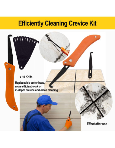 Kit de Herramientas para Eliminación de Lechada LABOFiC 25 Piezas