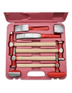 Juego de herramientas de carrocería PASBAS 9 piezas acero al carbono