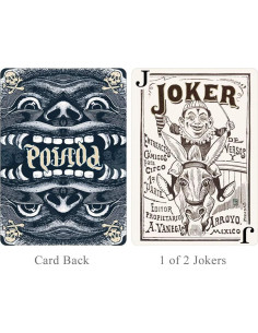 Cartas de Juego Posada de Prospero Art - Baraja Póker Vintage 2