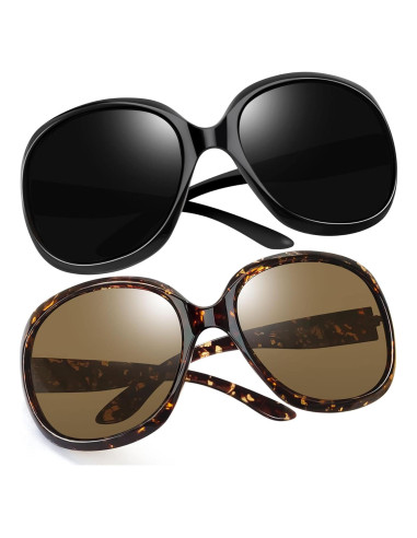 Gafas de sol grandes Joopin polarizadas UV400 para mujeres