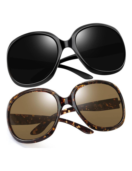 Gafas de sol grandes Joopin polarizadas UV400 para mujeres Gafas de sol grandes Joopin polarizadas UV400 para mujeres