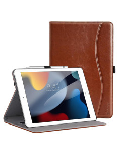 Funda ZtotopCases para iPad 10.2" 9na/8va/7ma Gen Marrón