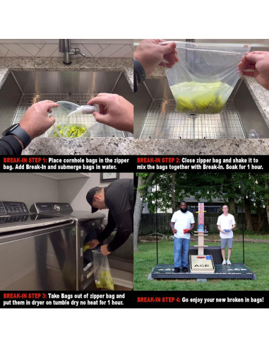 Bolsas de Cornhole ACE Pro Cluster Flux - Set de 4