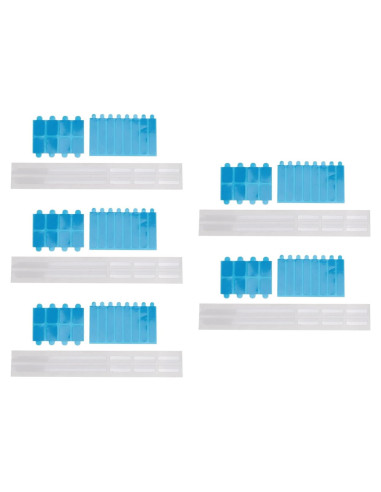 Tiras Adhesivas para Filtro de Pantalla Pomya - 5 Kits Reemplazo