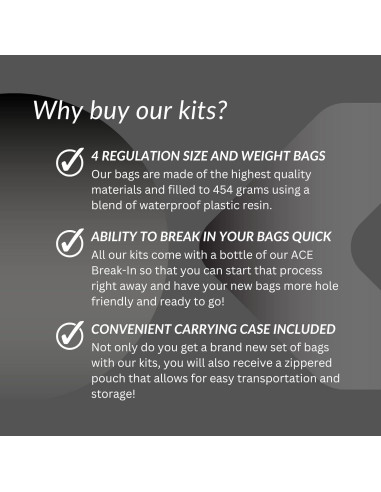 Bolsas de Cornhole ACE Pro Cluster Flux - Set de 4