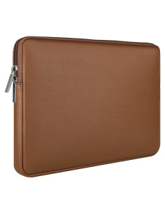 Funda para Laptop RAINYEAR 15.4" Cuero PU Resistente al Agua